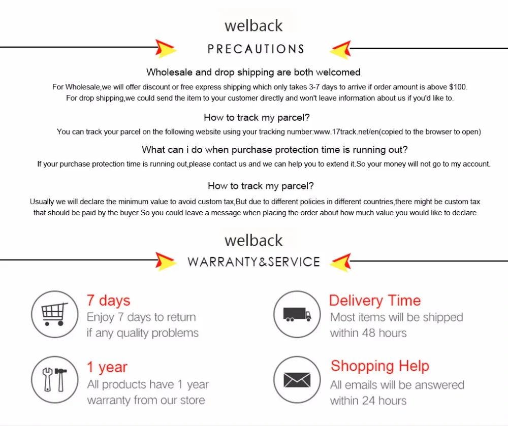 warranty&service