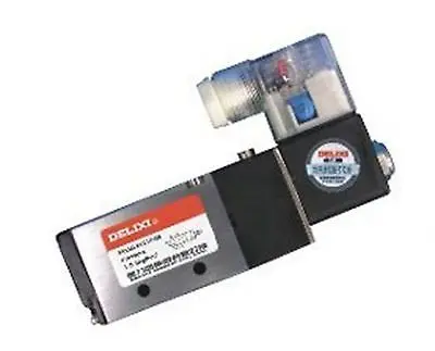 

4V110-06 DC 24V Solenoid Air Valve 5 port 2 position 1/8" inch BSP x 1