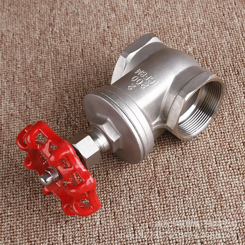 Клапан шаровой ручной из нержавеющей стали 1/2 дюйма DN15 DN20 DN25 304 дюйма|manual globe
