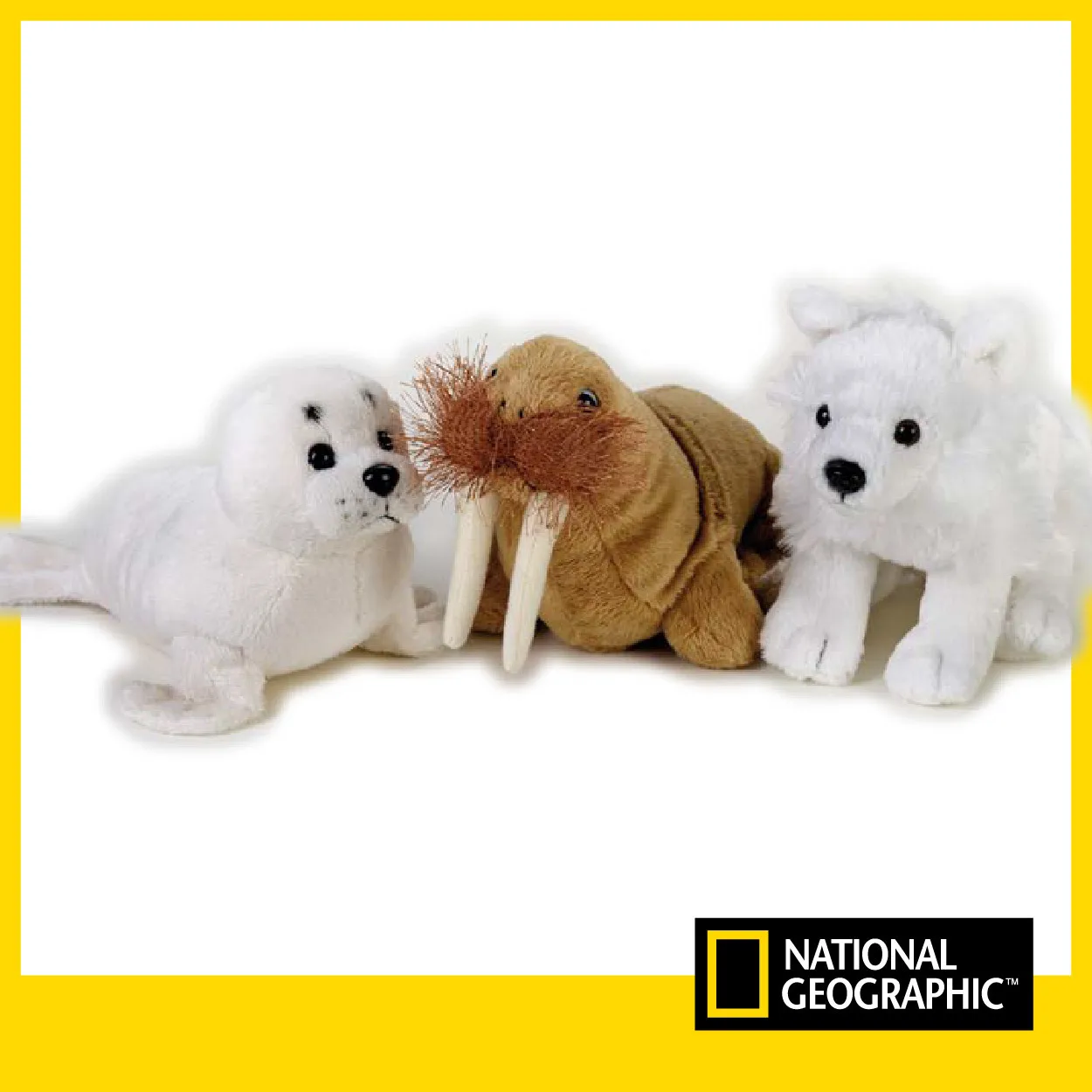 Leosco Полярный регион ворс игрушки полярный медведь император Пингвин Северный кролик морж котики песец