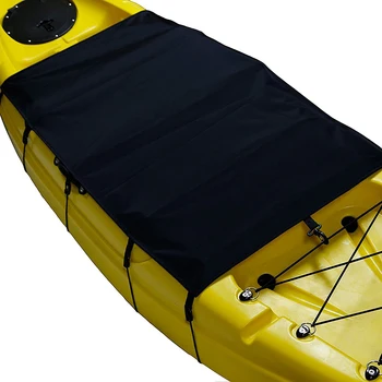 

70x120cm Durable Rowing Boat Cover Thicken Waterproof Adjustable Bungee Cords Wrap Universal UV Protected Boat Cover Accessories
