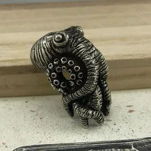 EDC нож бусины Мельхиор Осьминог Ктулху бусы на шнурок Паракорд нож инструмент кулон#114