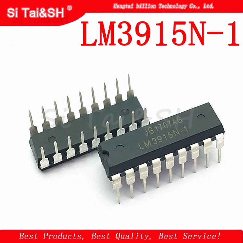 

10pcs/lot LM3915N-1 DIP18 LM3915-1 DIP LM3915N LM3915 DIP-18 new and original IC
