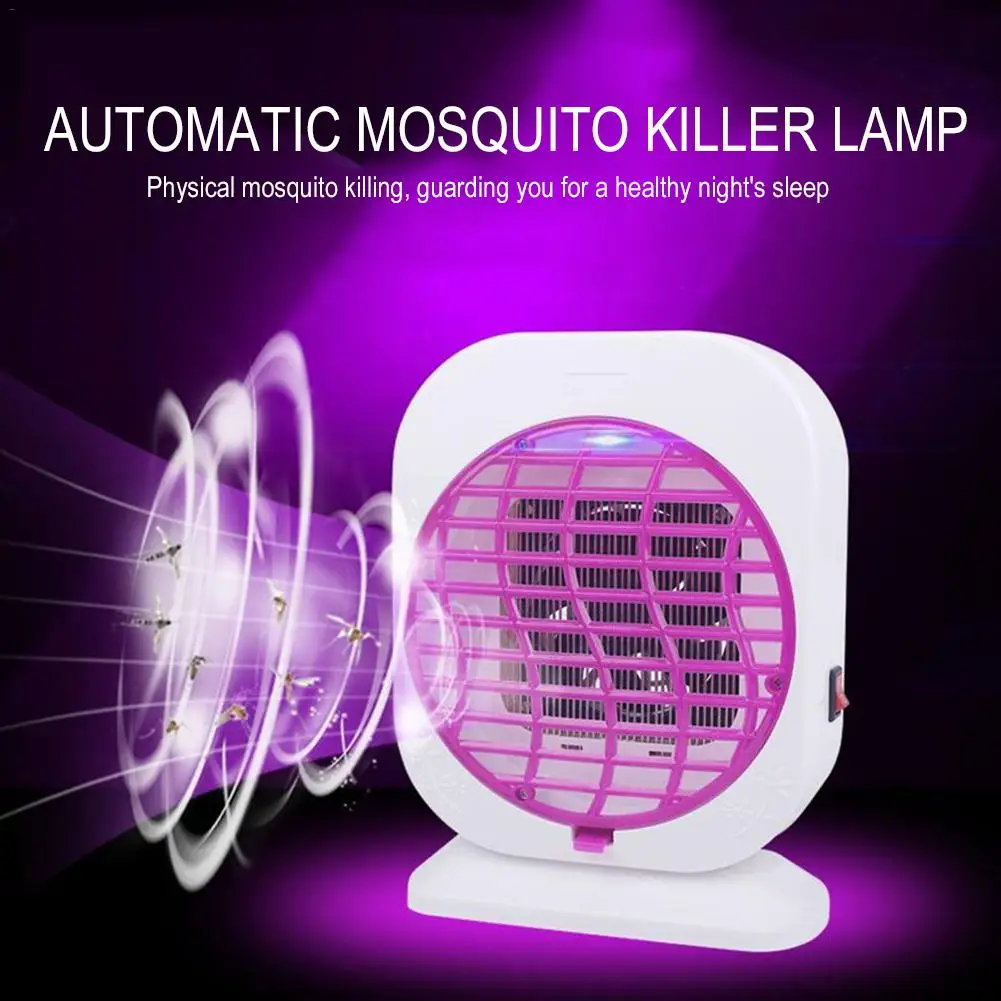 

100-240V Inhalation Type Mosquito Killer Electric Shock Mosquito Killer Radiation Free Photocatalyst LED Mosquito Repellent Fan