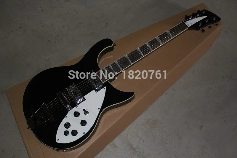 

Free shipping Top Quality New arrival rickedbacker electric guitar small rocker black color gift 140424