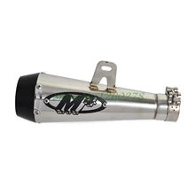 Universal M4 GP Exhaust Muffler Pipe Slip on Motorcycle Street Bike 51mm Dirt Bike Street Bike Scooter Quad