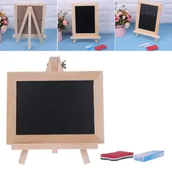 Деревянная рамка рабочего белый сухого стирания доски Для детей игрушка Мел протрите доска 20,5 см x 15,5 см