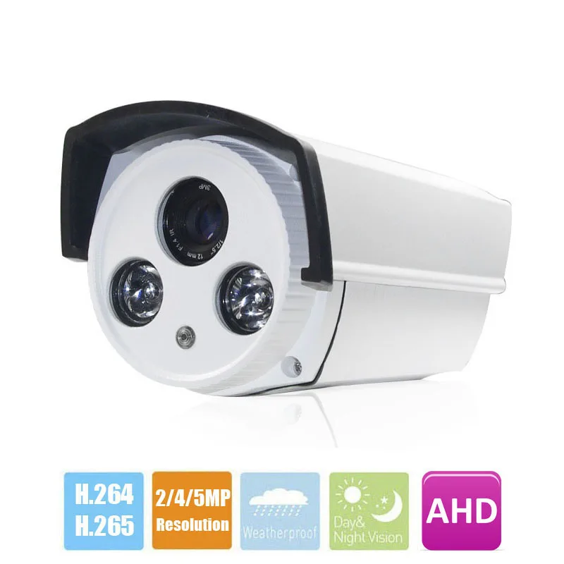 AHD 2.0MP 1080P 4MP 5MP HD камера безопасности с IR-CUT 2 ИК светодиодный ночного видения