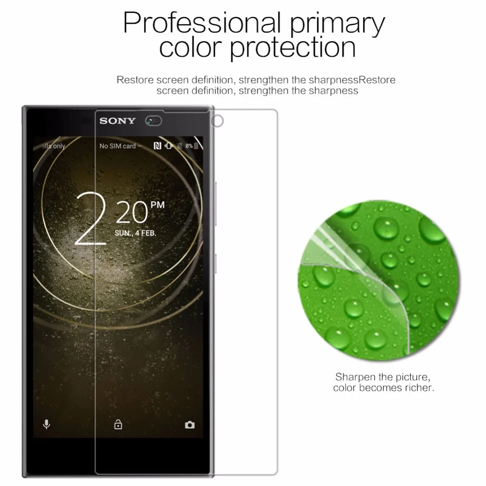 Для Sony Xperia L2 Защитная пленка для экрана NILLKIN Crystal Super Clear/матовая мягкая защитная