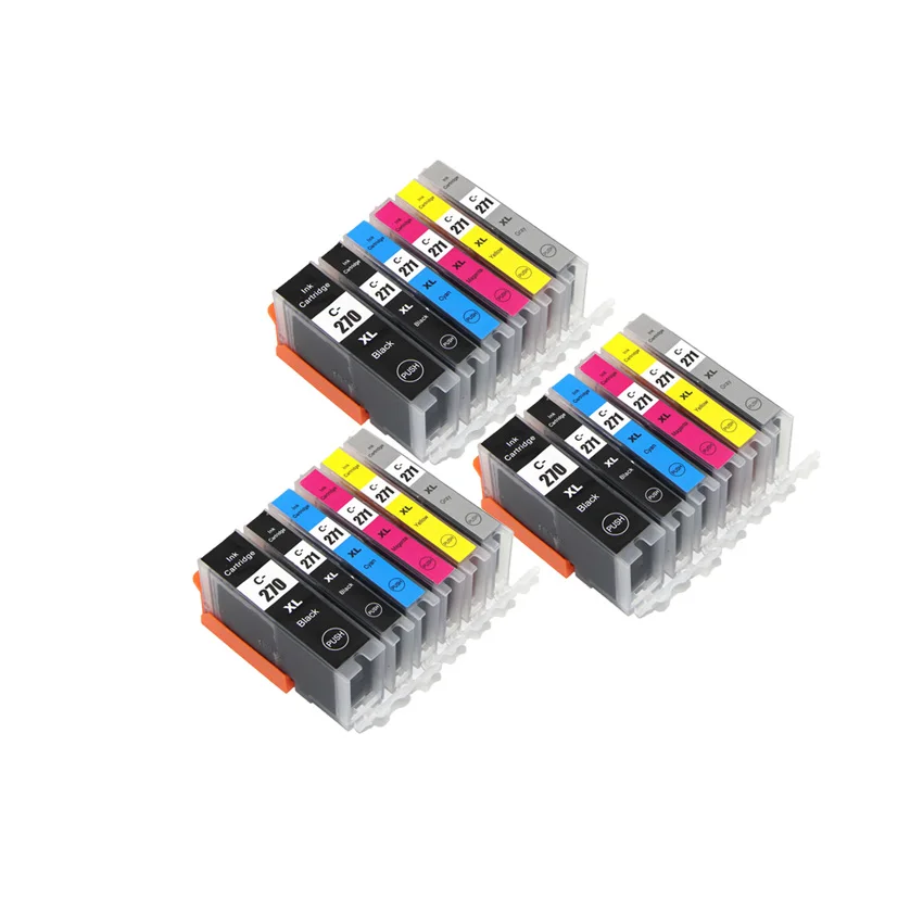 Картридж для принтера canon PIXMA MG7720 TS8020 270 совместимый с принтером BLOOM PGI 271 CLI