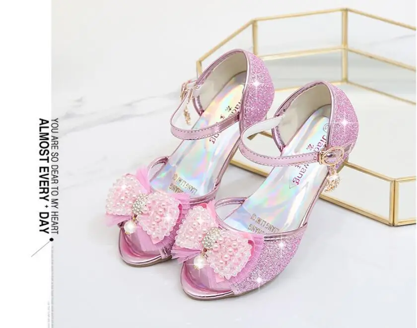 Pearl Rhinestone Princess shoes-27