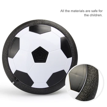 

Kids Outdoor Sports LED Light Soccer Football Toys Training Football with Foam Bumpers and Music Parent-child Interaction Toy