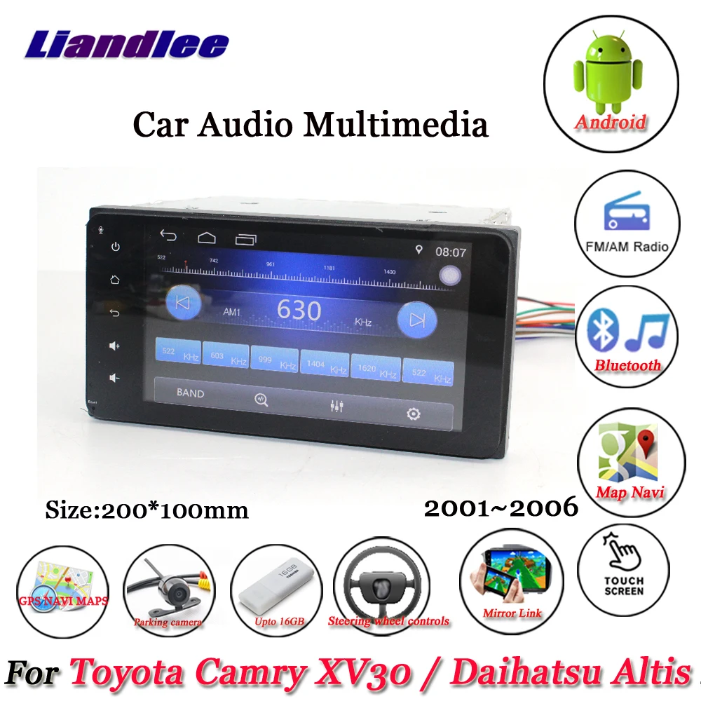 Discount Liandlee Car Android System For Toyota Camry XV30 / For Daihatsu Altis 2001~2006 Radio Stereo GPS Navi MAP Navigation Multimedia 0 Discount Liandlee Car Android System For Toyota Camry XV30 / For Daihatsu Altis 2001~2006 Radio Stereo GPS Navi MAP Navigation Multimedia 0