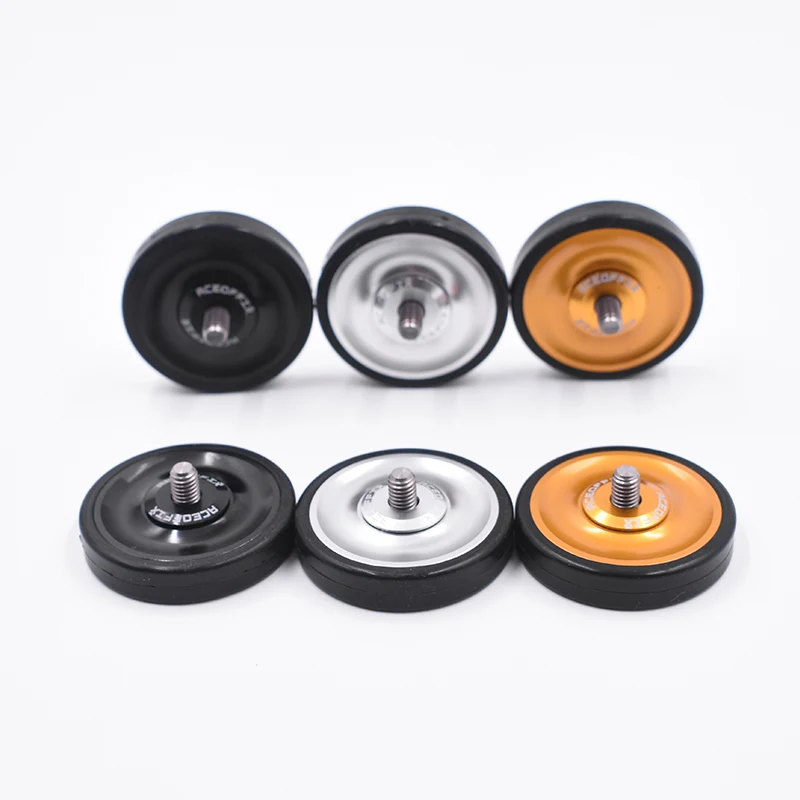 Top TWTOPSE Bike Wheel Easywheel For Brompton Bearing Wheel Stable Bicycle Light weight 26g Aluminum Wheel Part Easy wheel EZwheel 7