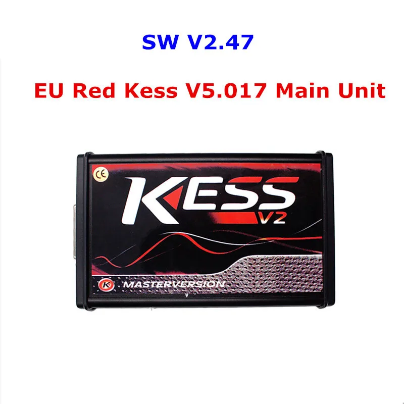 ЕС онлайн V2.47 Kess V2 V5.017 Master Ktag V7.020 Kess 5,017 OBD2 менеджер Тюнинг Комплект K-Tag 7,020 ECU чип тюнинг инструмент программист - Цвет: Kess Main V2.47