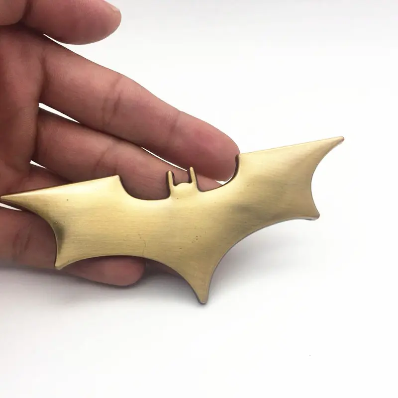 3D Автомобильные наклейки классная металлическая летучая мышь автомобильный