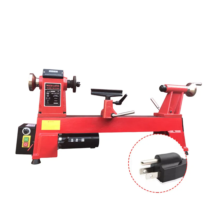 

110V CNC Mini Lathe Machine Mini wood lathe 550W Woodworking Lathe Machine Grinding Polishing Beads Polishing Drill Rotary Tool