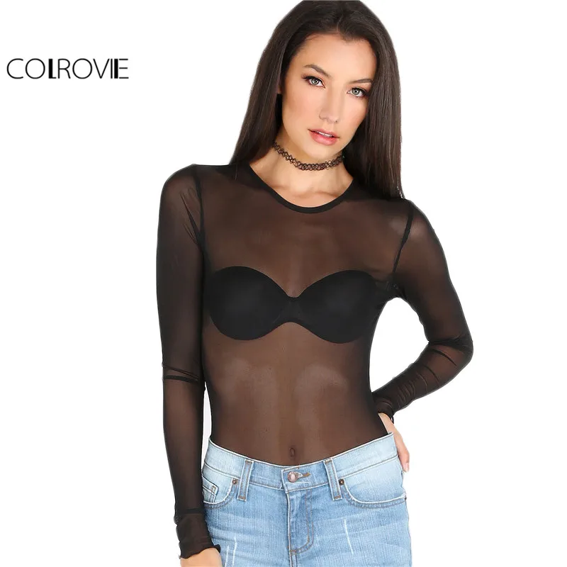 sheer black off the shoulder blouse