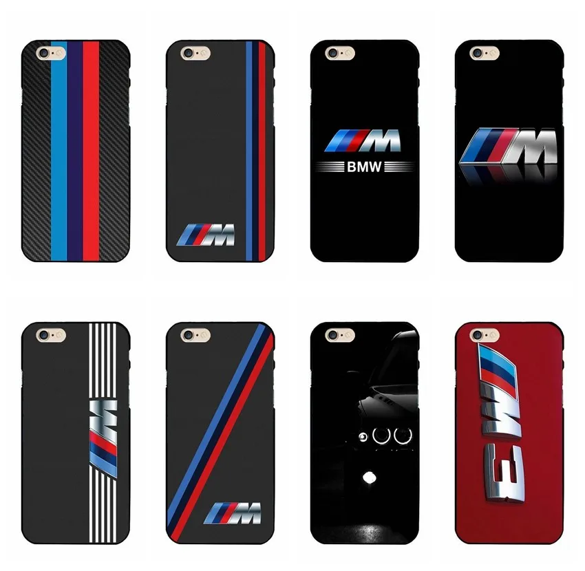 

Luxurious BMW M Series M3 M5 logo hard plastic Cover Case For iphone 5 5 5s SE 6 6S 7 8 Plus X Mobile Phone Cases A043