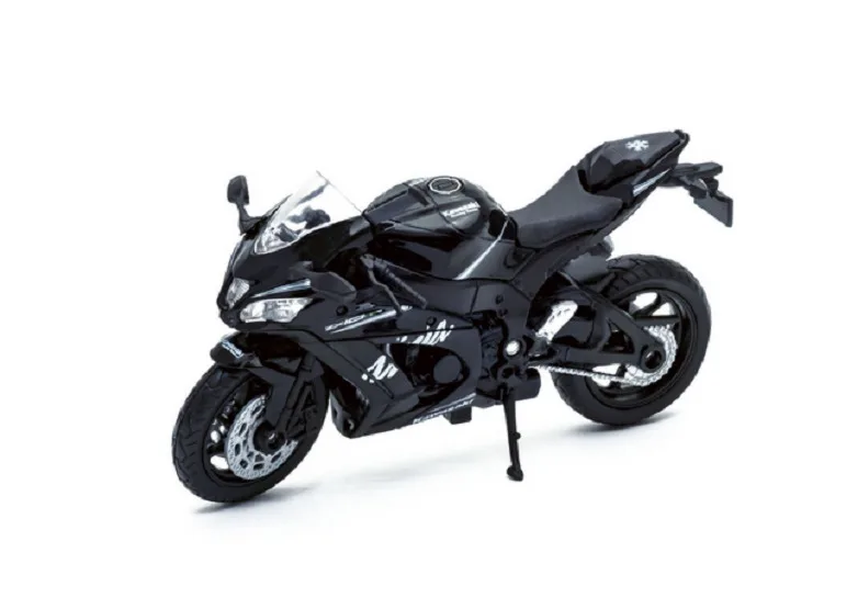 Модель велосипеда Welly 1:18 Kawasaki 2017 NINJA ZX10 RR спортивный мотоцикл игрушка в коробке| |