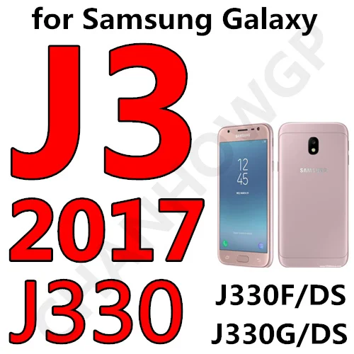 Закаленное Стекло для Samsung Galaxy J3, J5, J7 года A3 A5 на J5 J7 J2 Prime Экран протектор чехол с полным покрытием Защитная крышка - Цвет: J3 2017 J330