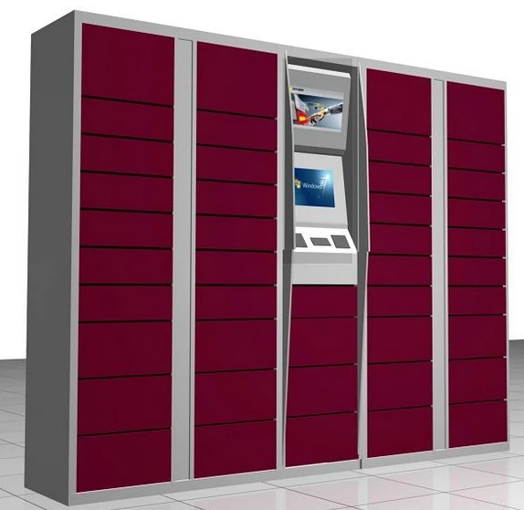 

IP wifi safes Lockers logistic management system software for express parcels Sender recipient sel service