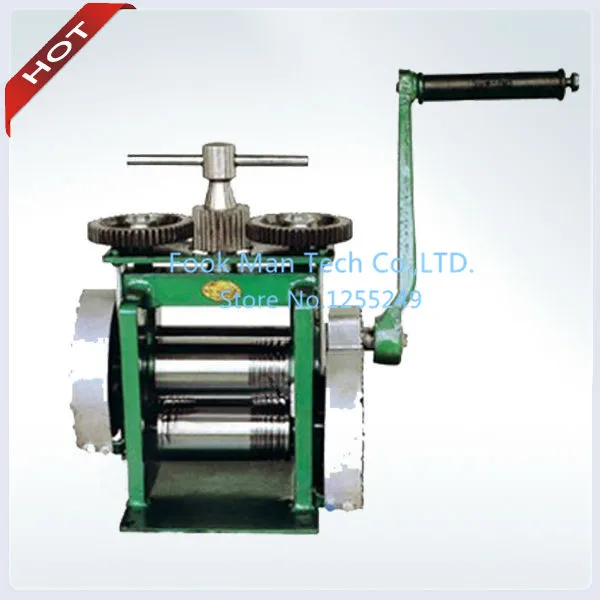 

New Products Jewelry Rolling Mill Hand Rolling Mill Jewelry Machine and Equipment Roller Width 130 mm Roller Dia 50 mm