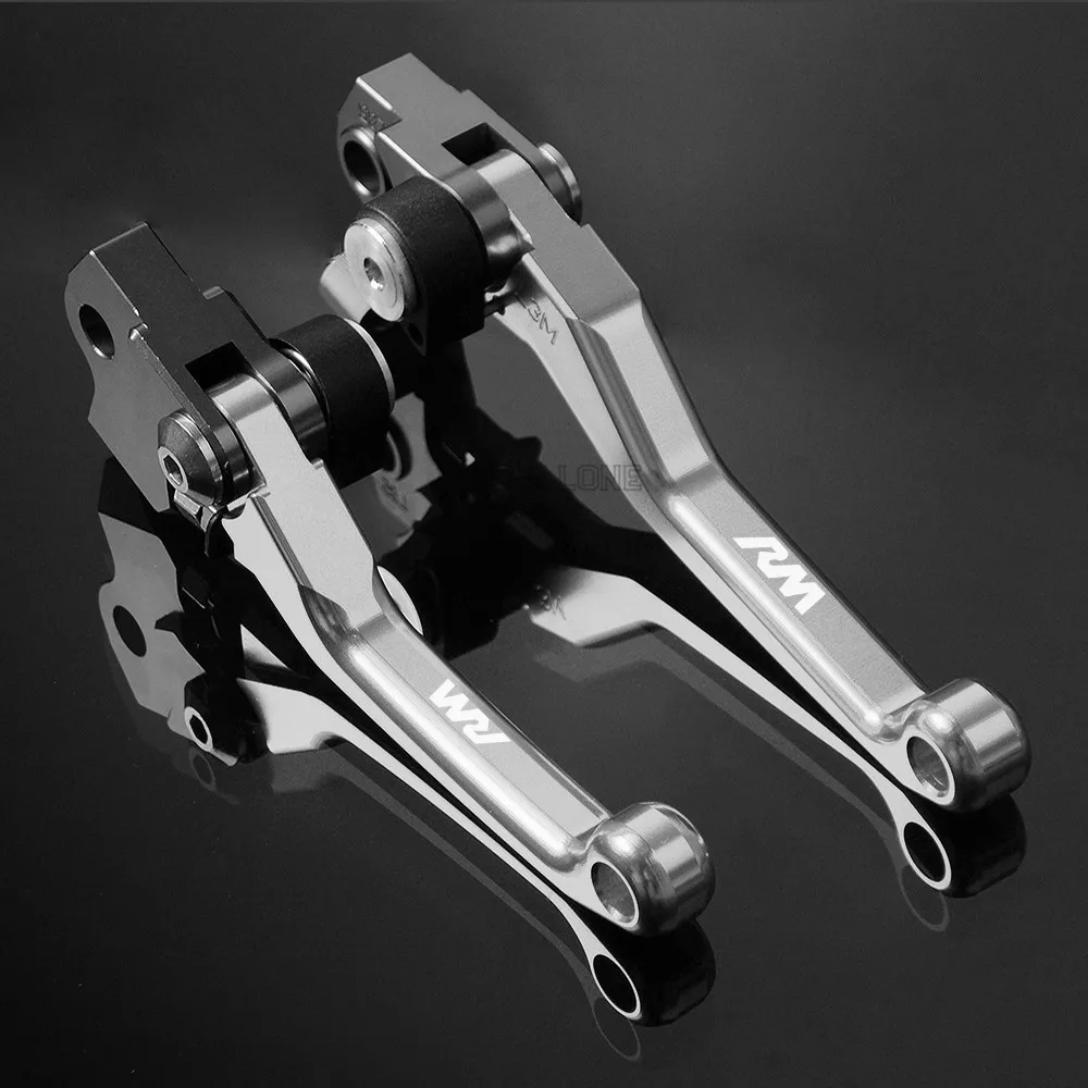 

CNC Pivot Lever For SUZUKI RM 125 RM250 RM 125 250 2004 2005 2006 2007 2008 Brake Clutch Lever Have RM LOGO 7 Colors