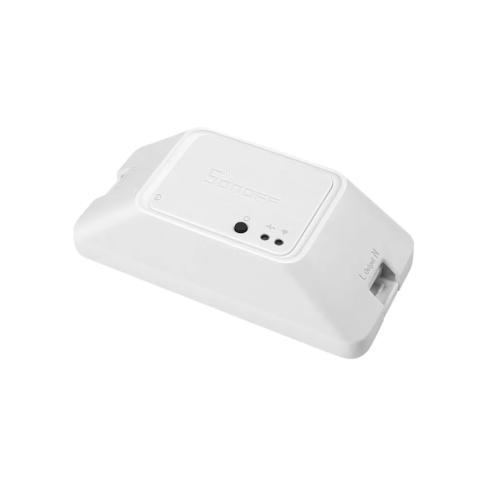 SONOFF BASIC R3 Smart ON/OFF WiFi переключатель, светильник, таймер, Поддержка приложения/LAN/голосовой пульт дистанционного управления, режим «сделай сам» работает с Alexa Google Home