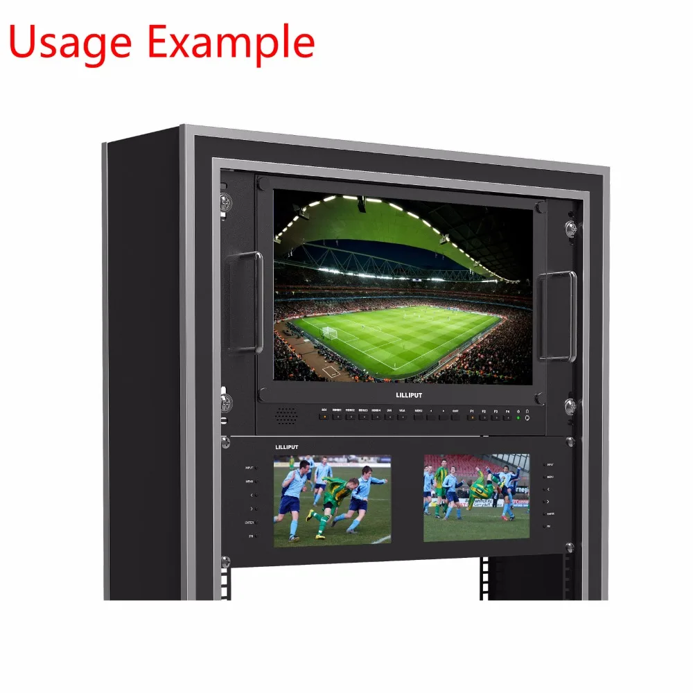 Монитор Lilliput 15 6 дюйма 4K радионяня 6U HD SDI 3840x2160 HDMI Tally VGA бесплатная доставка|director