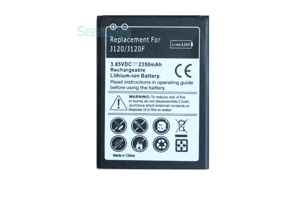 Seasonye 2 шт./лот 2350 мАч EB BJ120CBE/EB BJ120BBE запасная батарея для Samsung Galaxy 2016 Edition J1 SM J120