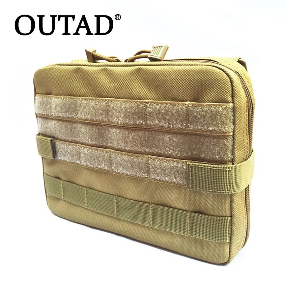 OUTAD Waterproof Tactical Pouch Small Tool Holder Bag Large Zippered