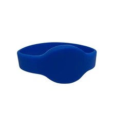 125 кГц синий EM4100/TK4100 силиконовый браслет для чтения только ID опознавательная бирка браслет 60 шт. на лот