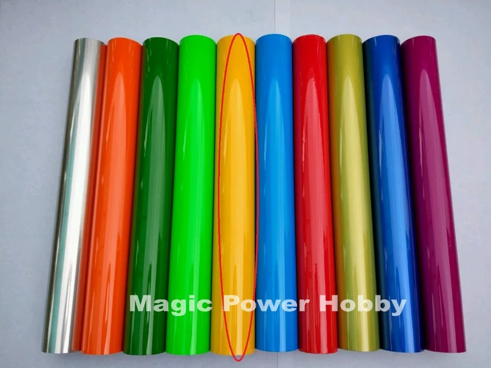 heat shrink film for model planes