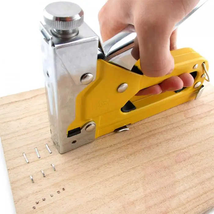 Штапельный инструмент ручной работы из углеродистой стали для ногтей инструменты для фиксации материальное украшение столярные дверцы для мебели SDF-SHIP