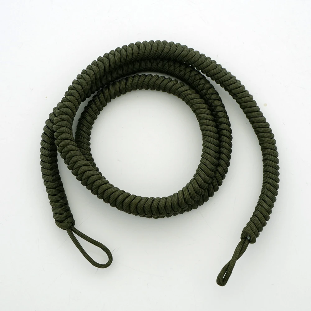1 Meter Camera Strap Paracord 550lb Parachute Cord Vintage Shoulder Neck Strap Belt for Canon Nikon Sony Olympus SLR DSLR - Цвет: Army Green