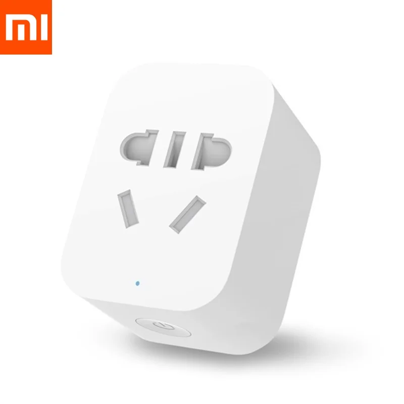 Xiao mi умная розетка Xiao mi Smart Plug Wifi беспроводной разъем Wi-Fi розетка ЕС управление с телефоном mi home APP интеллектуальная вилка