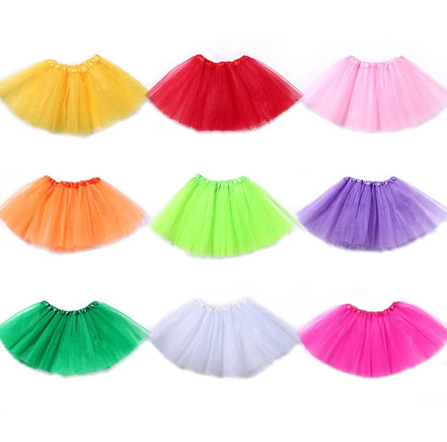 Adult Women Tutu Mini Skirt Girls' Ballet Prom Party Tulle Petticoat ...