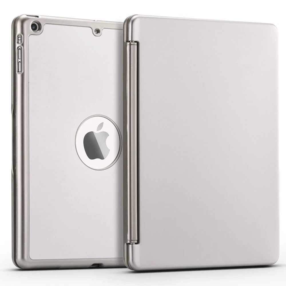 Для нового iPad 9 7 2017 ультра тонкий умный алюминиевый Bluetooth русский/испанский/иврит