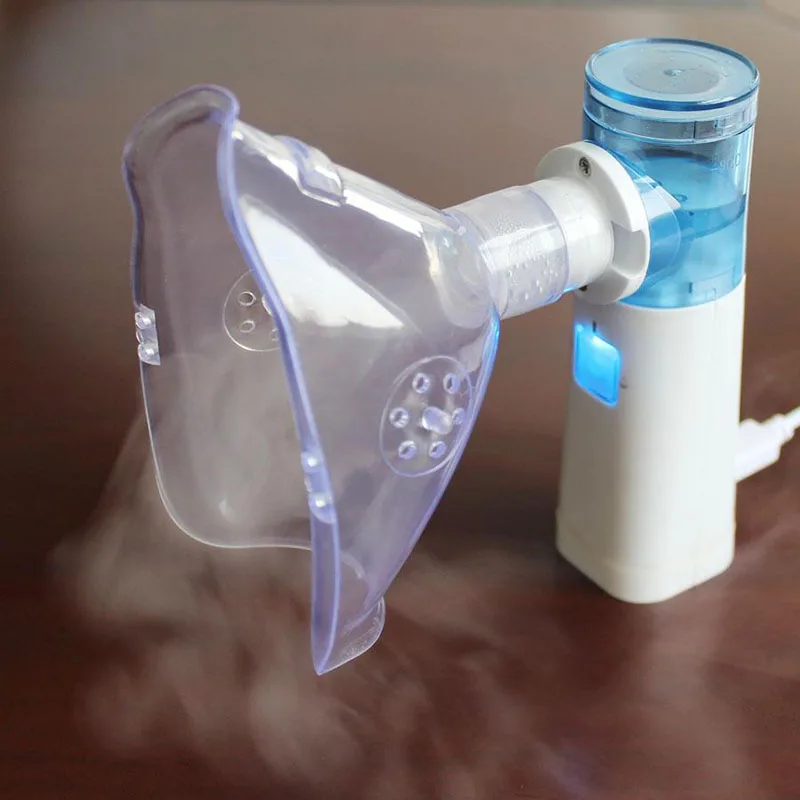 

Portable Inhaler Nebulizer Asthma Respiratory Medical Atomizer Children Adult Rechargeable Steam Mesh Nebulizer