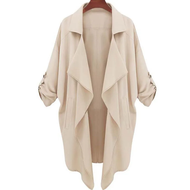 

2015 European and American star models New winter Slim large size women Long coat jacket Free shipping 2015 9879