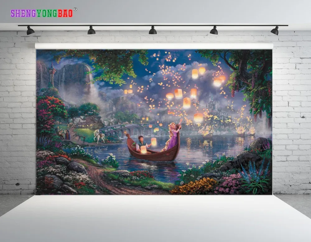 

SHENGYONGBAO Vinyl Custom Photography Backdrops Cartoon theme Photo Studio Props horizontal Photography Background JND-16