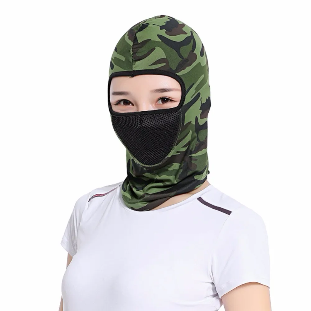 

Cycling Balaclava Full Face Mask Summer Sportswear Scalf Ski Thin Neck Ultra Protecting Windproof Face Mask Bicycle Accessories
