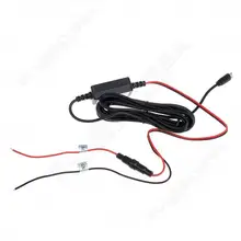 Free shipping!Original 3m Hard Wire 5V Adapter Cable Micro USB for M6 Plus Car Dashcam