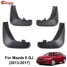 Dla Mazda 6 Atenza GJ 2013 2014 2015 2016 2017 przednia tylna klapa błotna błotniki Splash błotniki osłony klapy Fender akcesoria samochodowe