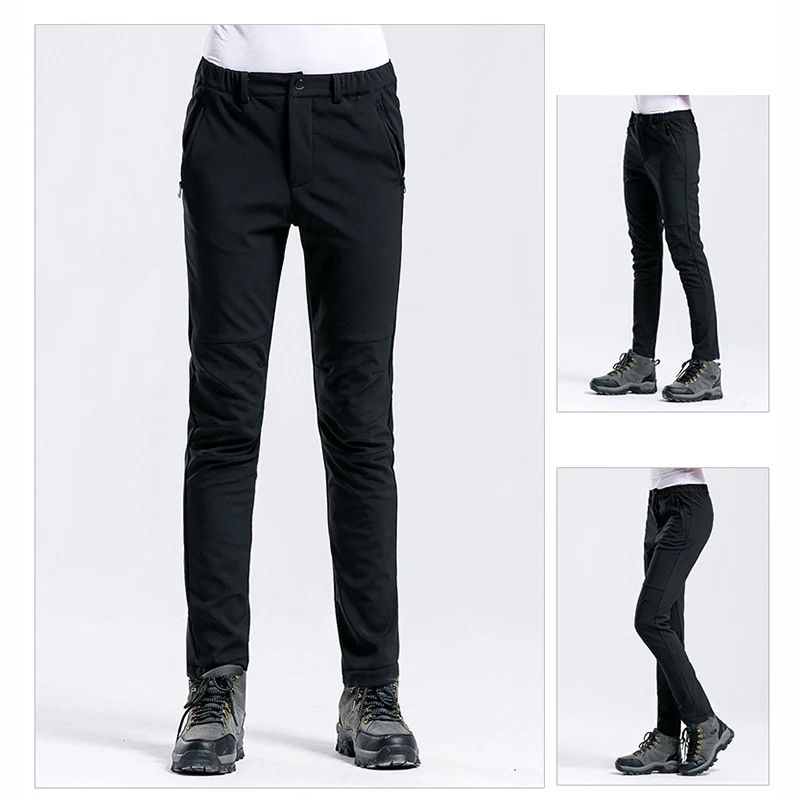 Iemuh invierno deporte al aire libre hombres mujeres Pantalones de senderismo impermeable transpirable mantener caliente Pesca escalada Pantalones unisex trekking Pantalones Iemuh invierno deporte al aire libre hombres mujeres Pantalones de senderismo impermeable transpirable mantener caliente Pesca escalada Pantalones unisex trekking Pantalones