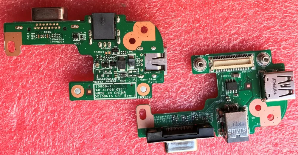 Плата для DELL N5110 DC POWER USB VGA плата 48.4IF05.011 DQ15DN15 CRT тест бесплатная