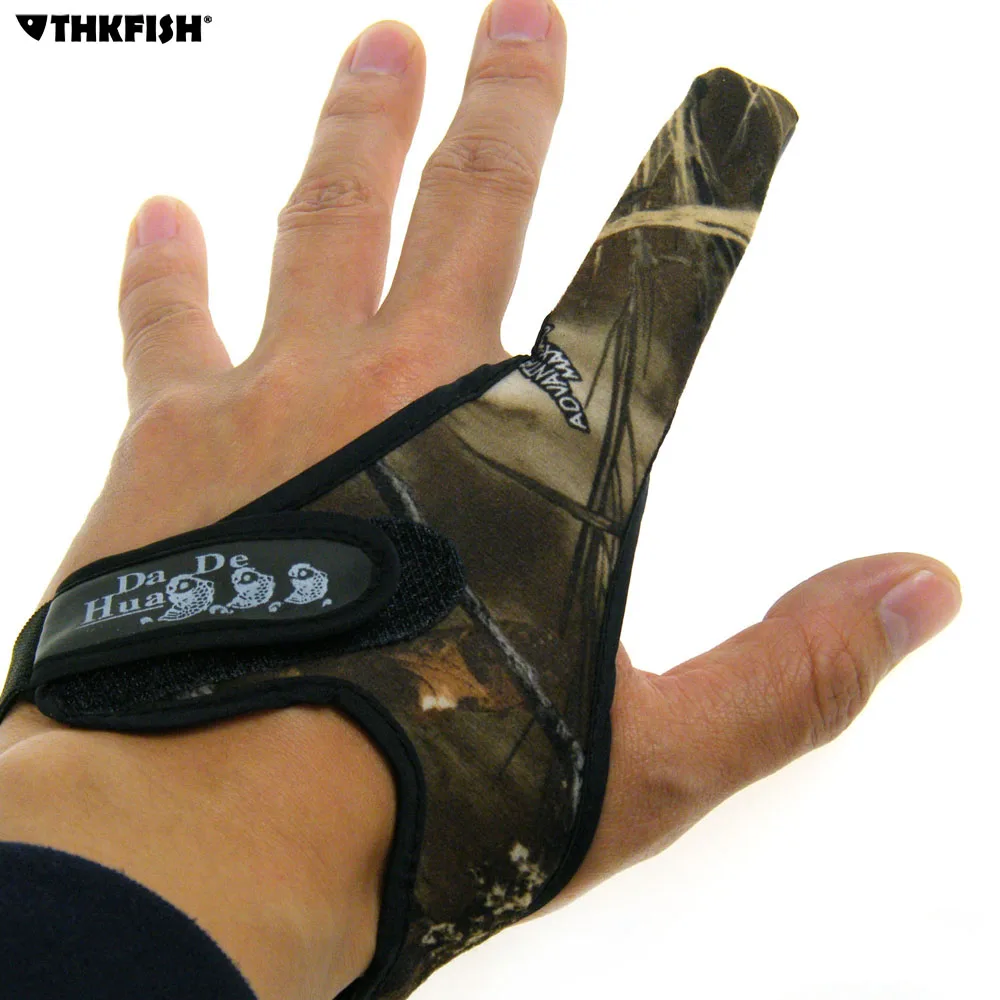 

1Pcs Waterproof Fishing Gloves Anti-slip Glove Protector Hunting Tactical Anti-cutting Glove PU Leather Single-finger Gloves