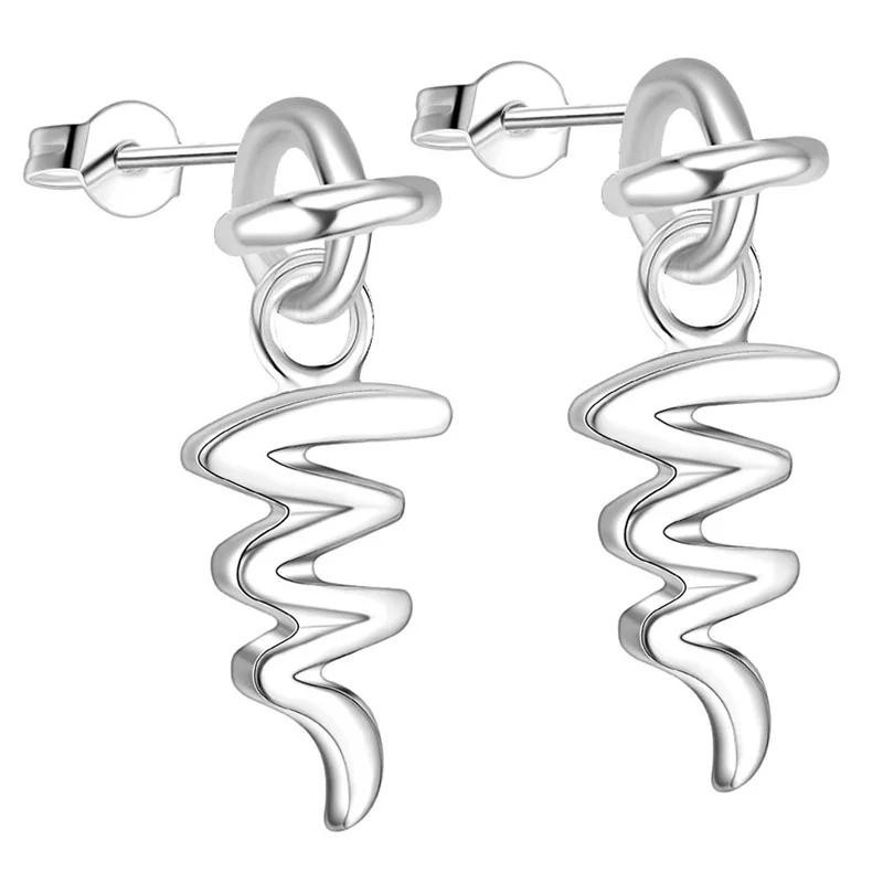 

2016 New Arrival Sterling Silver Earring Geometric Stud Earrings For Women AE163
