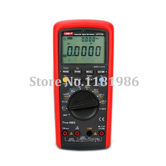 $US $178.08  Industrial True RMS Digital Multimeters UNI-T UT171A Auto/Manual Range AC DC Voltmeter Ammeter with